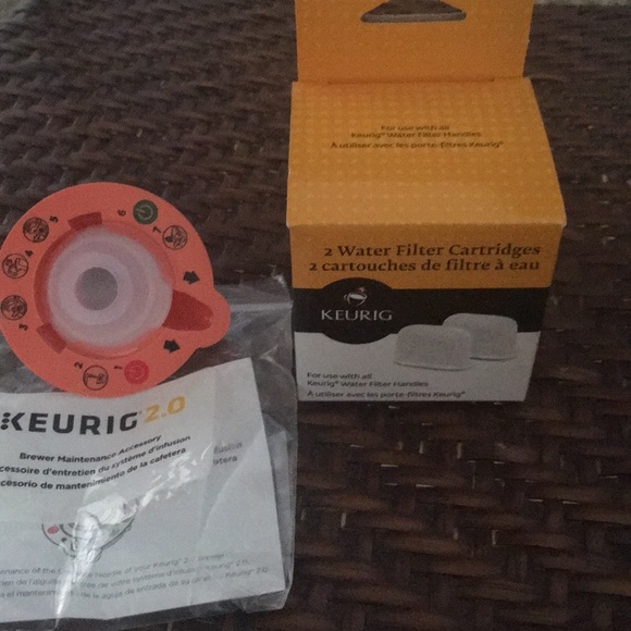 Keurig 2 Water Filters And Maintenance Accessory Nwt